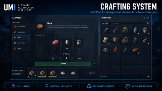 Ultimate Multiplayer Inventory Framework (UMI)