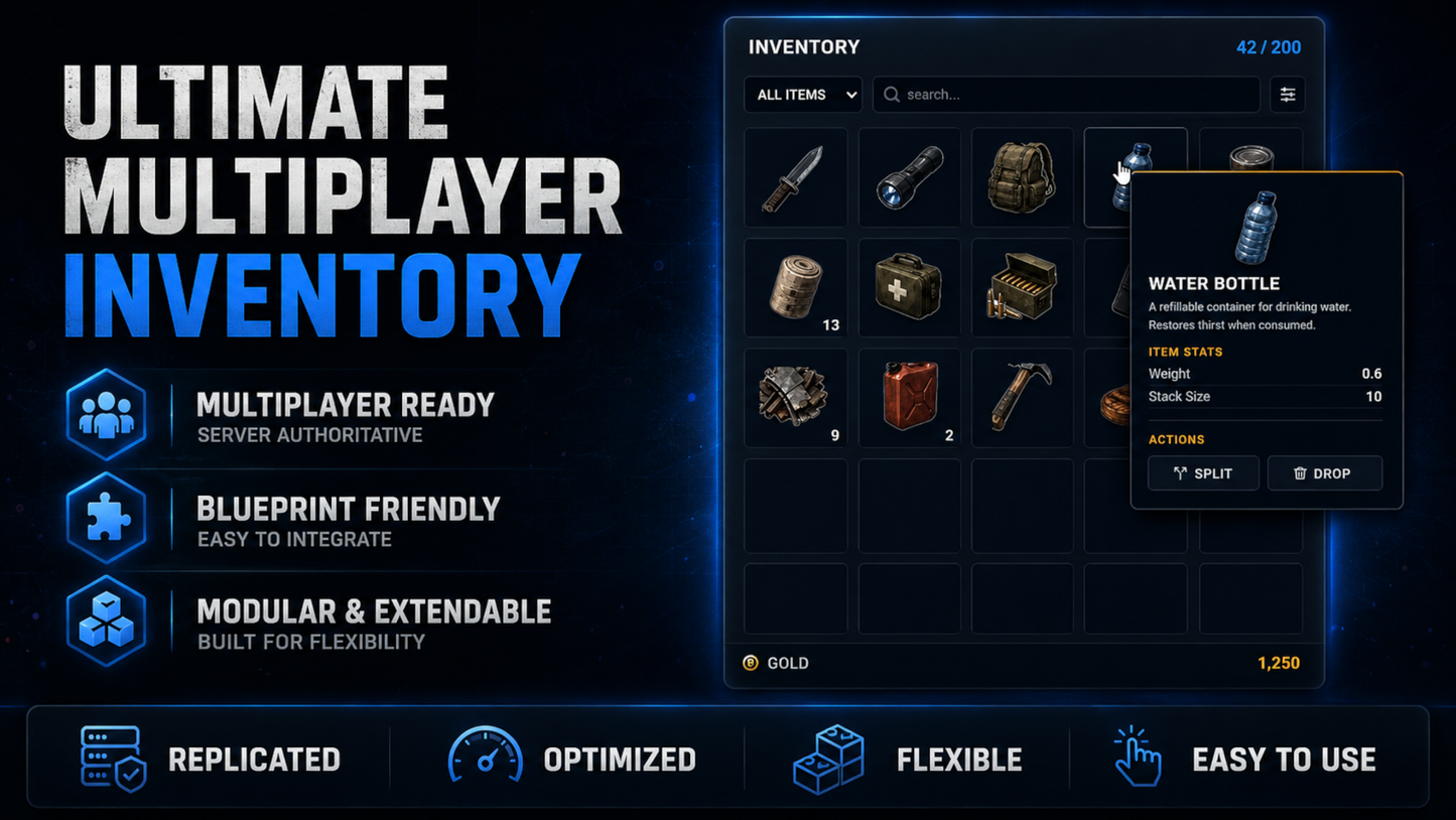 Ultimate Multiplayer Inventory Framework (UMI)